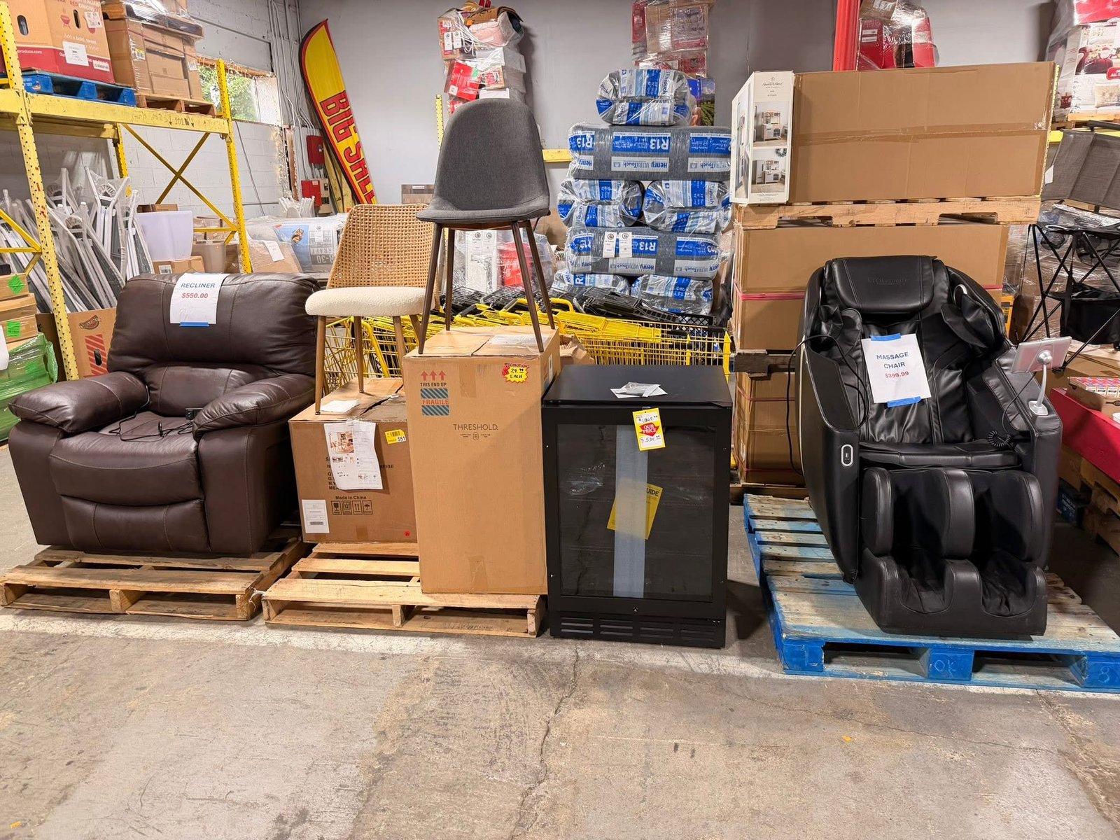 Home goods pallet category